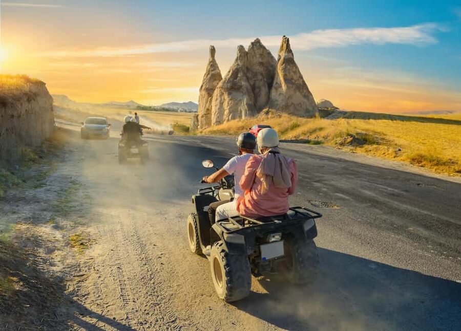 Göreme: Quad Safari through the Sword, Love & Rose Valleys - Starting at the Göreme-area pickup