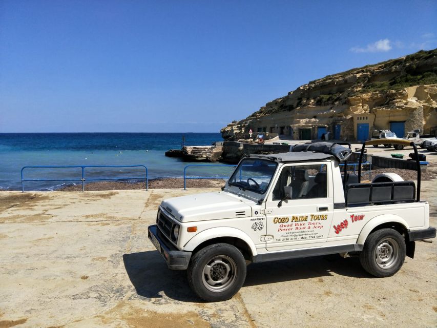 Gozo: Customizable Private Guided UTV Tour with Lunch - Villages, beaches, and the major sights