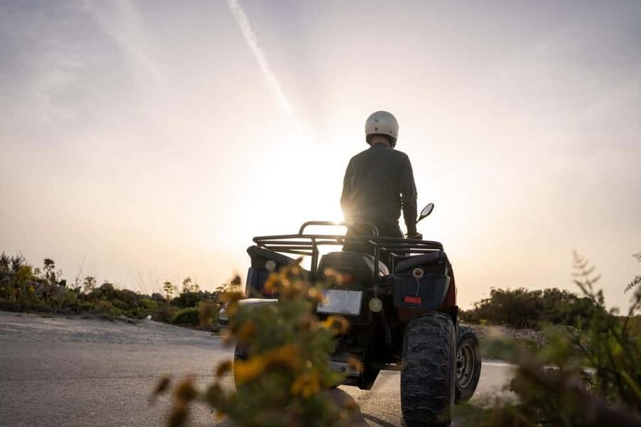 Gozo: Full-Day Quad Tour with Private Round-Trip Boat - Lunch, swimming, and the pace of the day