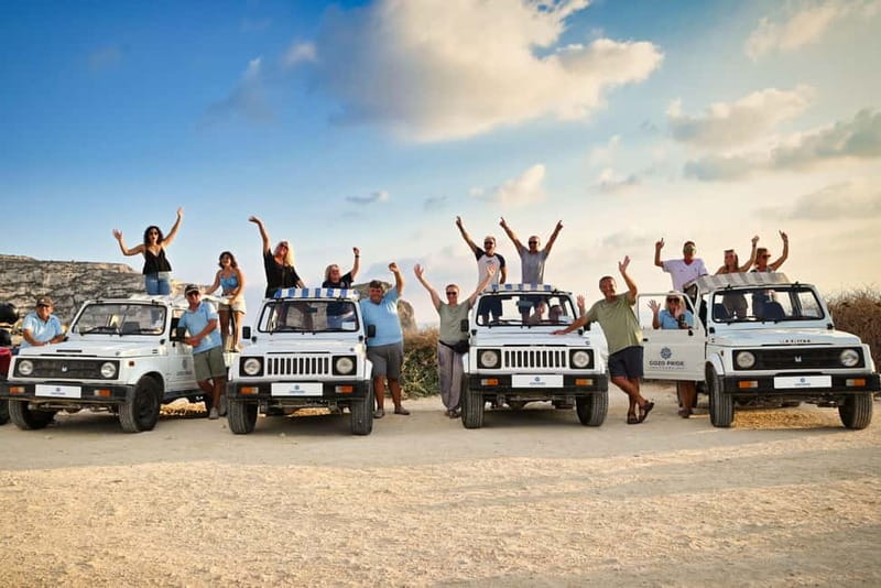 Gozo Island: Shared Sunset UTV Combi Tour & Comino Visit - Key things to know before booking