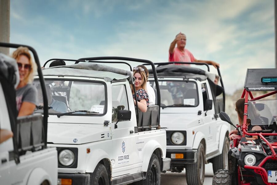 Gozo Island: Shared Sunset UTV Combi Tour & Comino Visit - Timing, comfort, and accessibility
