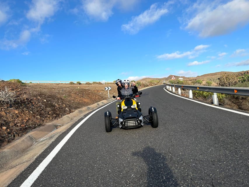 Gran Canaria: Can-Am Ryker 3-Wheel Motorcycle / Buggy / Quad - The 9:00 mountain route to Fataga