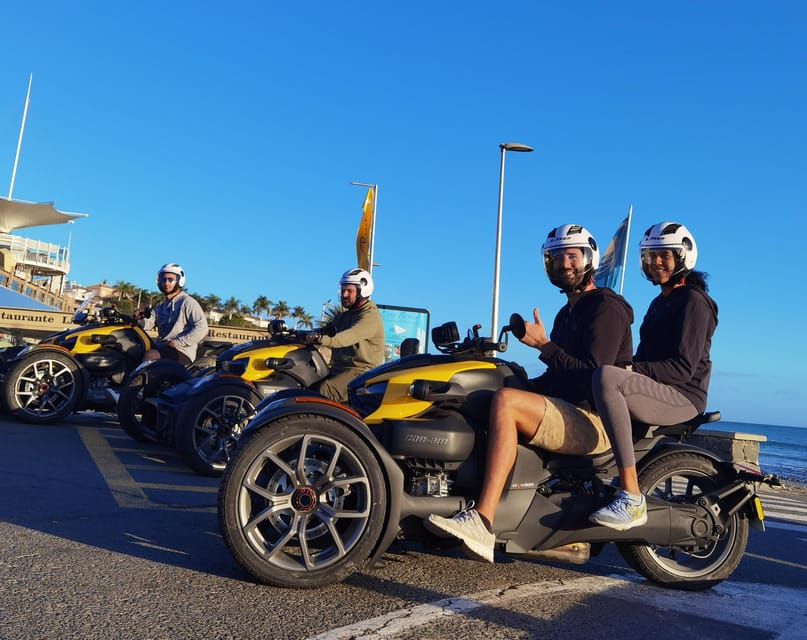 Gran Canaria: Can-Am Ryker 3-Wheel Motorcycle / Buggy / Quad - Who will enjoy this most?