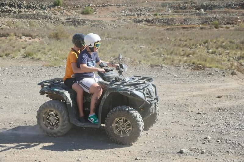 GRAN CANARIA: QUAD TOUR - AFTERNOON SUNSET TOUR 1HR 45 MIN - The off-road section is genuinely rough