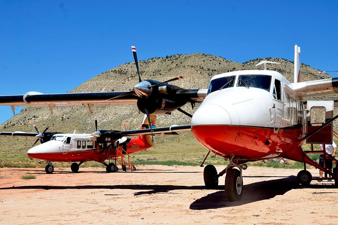 Grand Canyon North Rim Tour by Airplane with ATV or 4x4 Ride - Landing near Bar 10 Ranch and getting your bearings