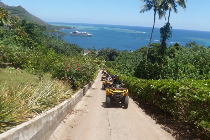 Grand Tour Quad Excursion in Moorea (Single or Two-Seater) - Belvedere Lookout and the two famous bays