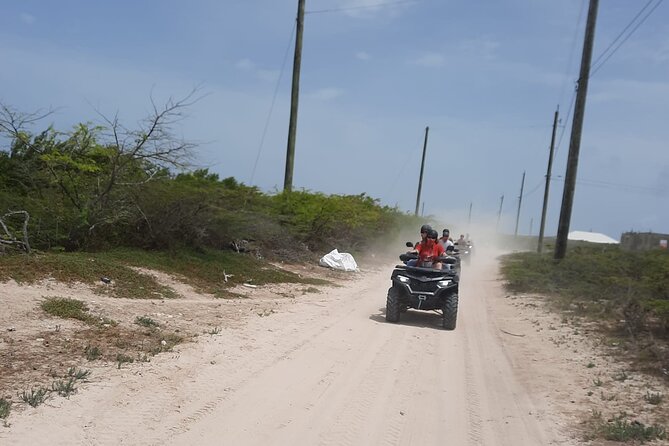 GRAND TURK: Luxury ATV Adventure Tour - Getting comfortable on the automatic CFMoto ATV