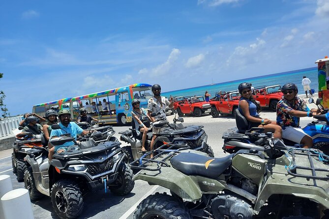 GRAND TURK: Luxury ATV Adventure Tour - Front Street and the first taste of Cockburn Town