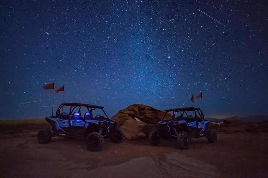 Greater Zion: Dark Sky UTV Tour with Stargazing - Taking the wheel on the desert trails