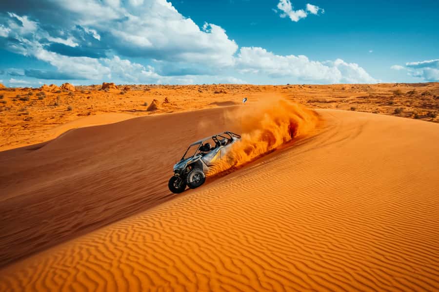 Greater Zion: Extreme Adrenaline UTV Tour in Sand Hollow - Sand Hollow is the right setting for an all-out UTV ride