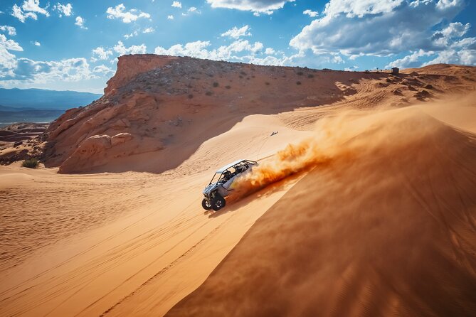 Greater Zion: Sand Hollow Dunes ATV Tour - Arriving near Hurricane and getting ready