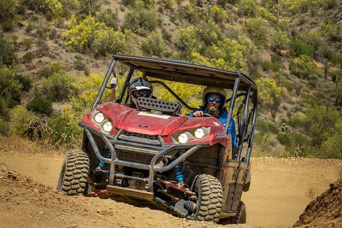 Guided Arizona Desert Tour by UTV - Centipede Tour - The Agua Fria River crossing