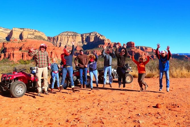 Guided ATV Tour of Western Sedona - Red dirt trails, canyon walls, and quiet stops