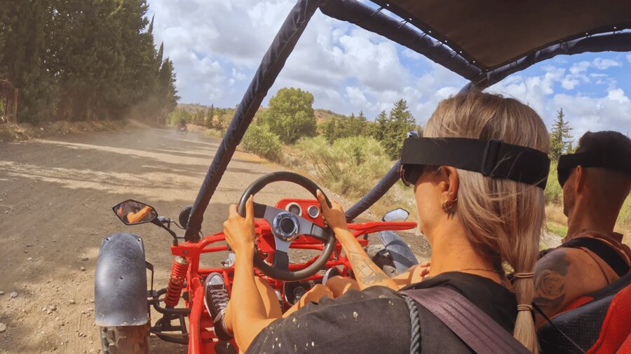 Guided Buggy Tour Mijas - Fuente del Becerril and the first photo stop
