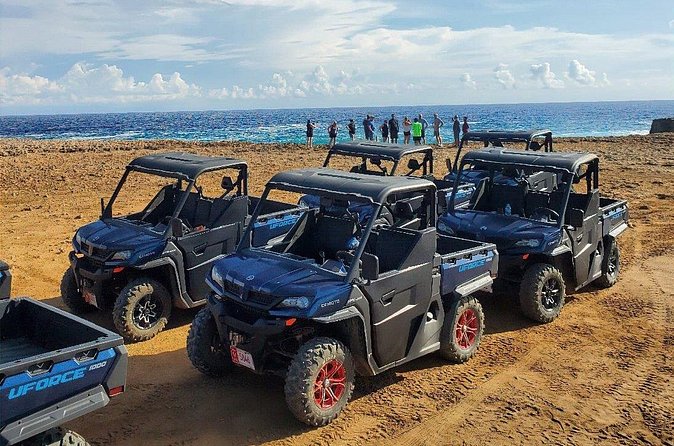 Half-Day Aruba UTV Adventure Tour - Arashi Beach gives the tour a softer finish