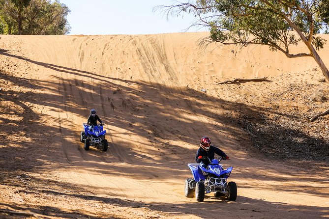 Half day Quad excursion / Half day quad - Getting ready beside the quad bikes