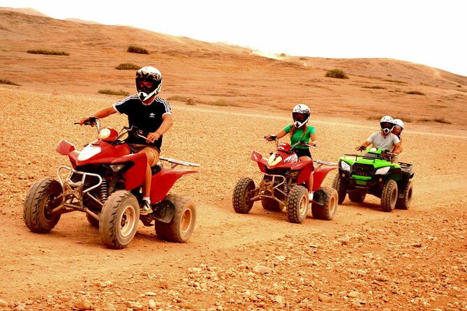 Half-day Quad excursions in the Agafay desert - The mint tea stop