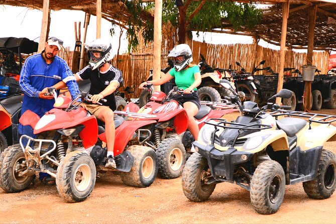 Half-day Quad excursions in the Agafay desert - Pickup, group size, and the value of the price