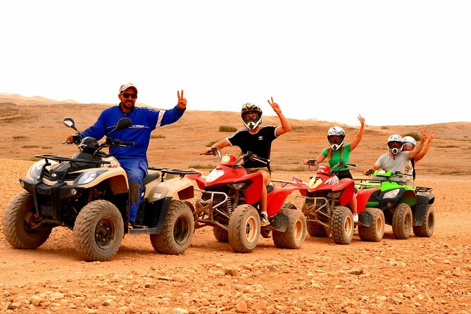 Half-day Quad excursions in the Agafay desert - The morning and afternoon departures