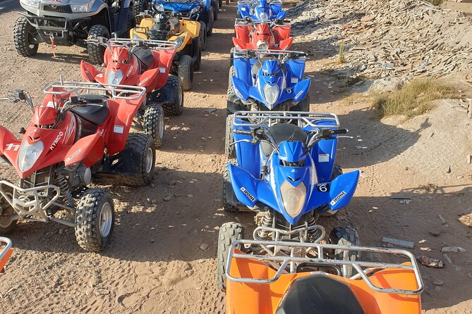 Half-day QUAD In Agadir + pick-up included from Agadir - Takkad, farm tracks, and the final sandy section