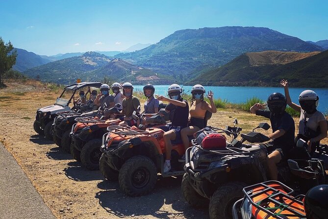 Half-Day Rethymno Quad Safari - A Cretan coffeehouse and a high view over Rethymno