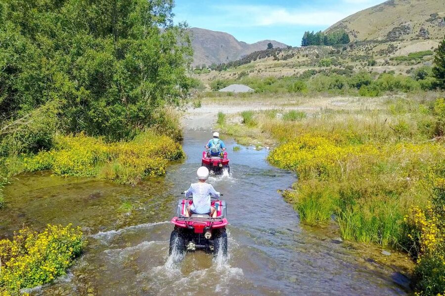 Hanmer Springs 2-Hour Quad Bike Safari - Getting control of the 4WD quad bike