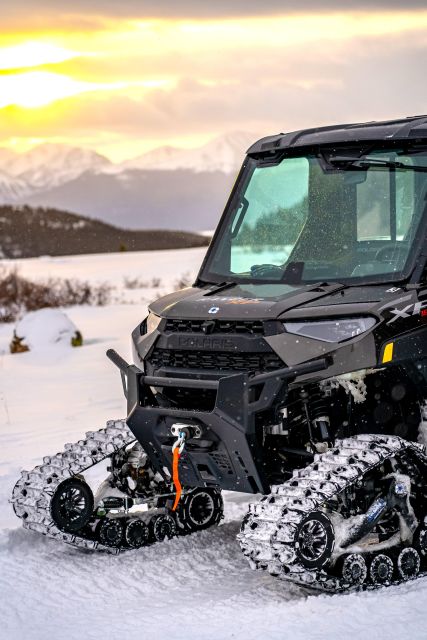 Hatcher Pass: Heated & Enclosed ATV Tours - Open All Year! - Creeks, old gold mines, and open mountain views