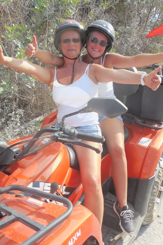 Hersonisos - Malia :off-road quad safari with transfer+Lunch - Climbing to the monastery at 600 meters