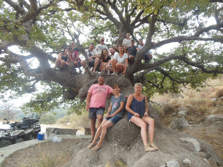 Hersonisos - Malia :off-road quad safari with transfer+Lunch - Village roads and the taverna lunch