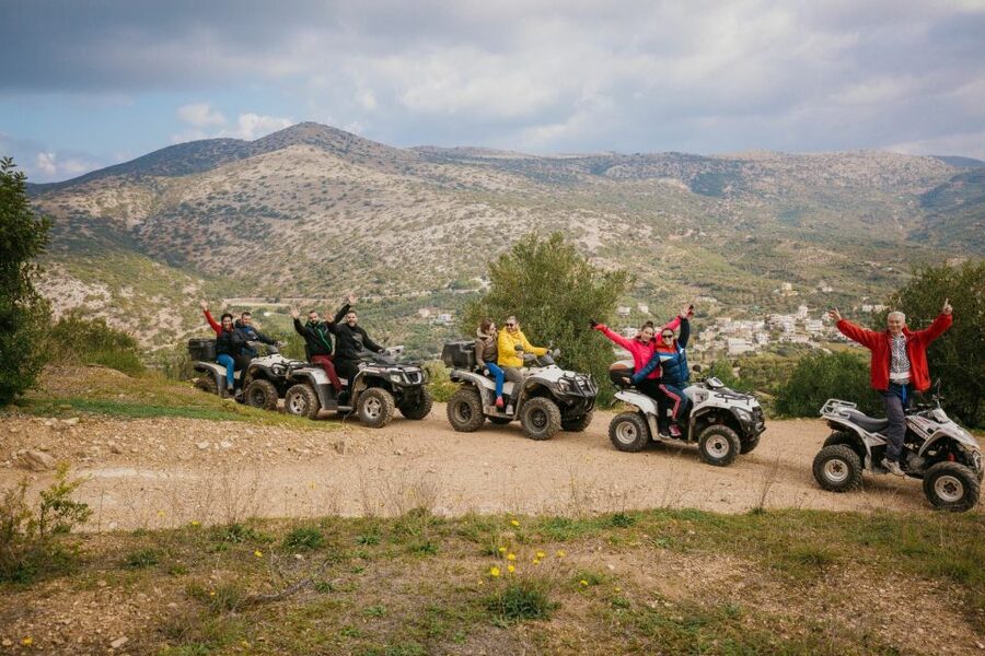 Hersonissos: ATV Quad Bike Safari in the Mountains of Crete - Leaving Hersonissos for Crete’s back roads