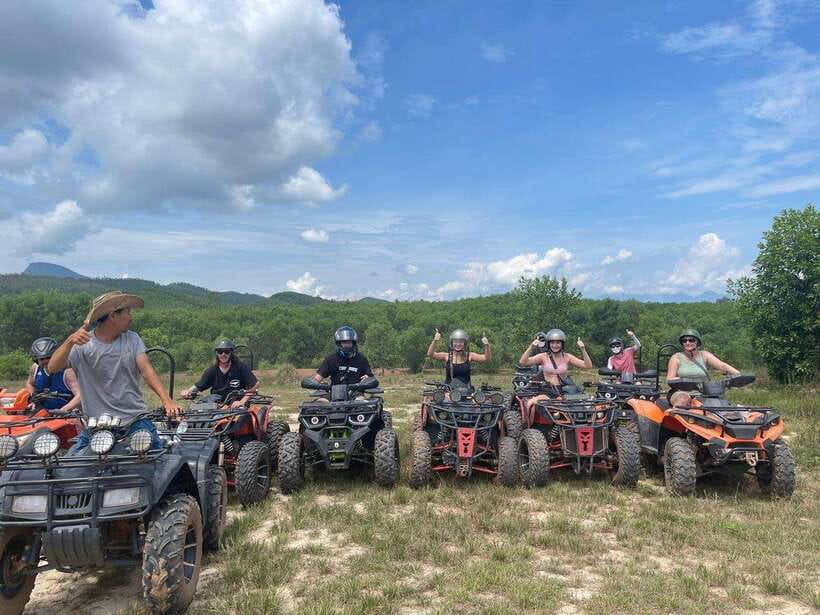 Hoi An: ATV Quad Bike Adventure and BBQ Feast - Through rice fields and village lanes