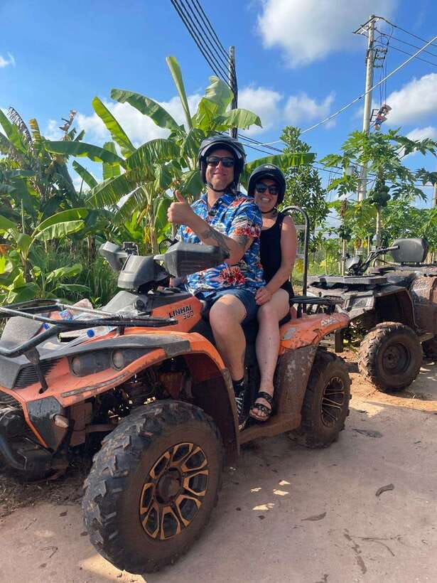Hoi An: ATV Quad Bike Adventure and BBQ Feast - What tandem riding feels like