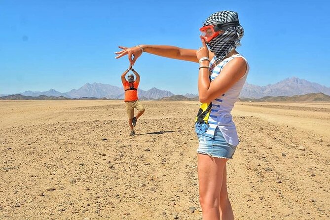 Hurghada: ATV Quad Safari& Bedouin Village Tour - Safety, speed, and the role of the guides