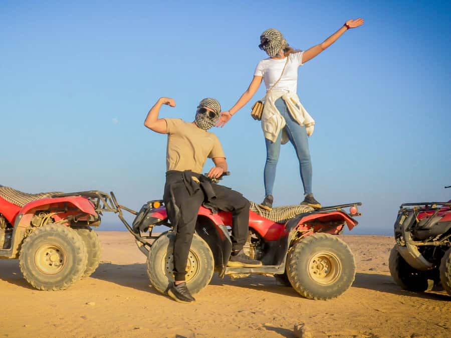 Hurghada: ATV Safari Tour with Camel Ride - Families, mixed abilities, and group pace