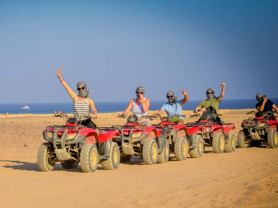 Hurghada: ATV Safari Tour with Camel Ride - Price, photographs, and useful add-ons