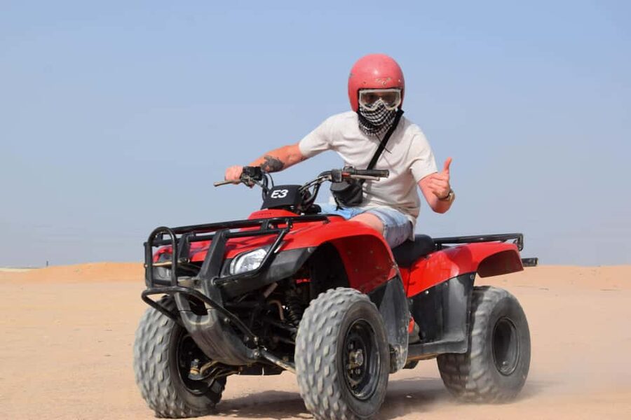 Hurghada: Desert Quad Bike and Buggy Adventure with Transfer - Key points at a glance