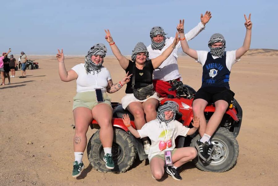Hurghada: Desert Quad Bike and Buggy Adventure with Transfer - Choosing between four desert programs
