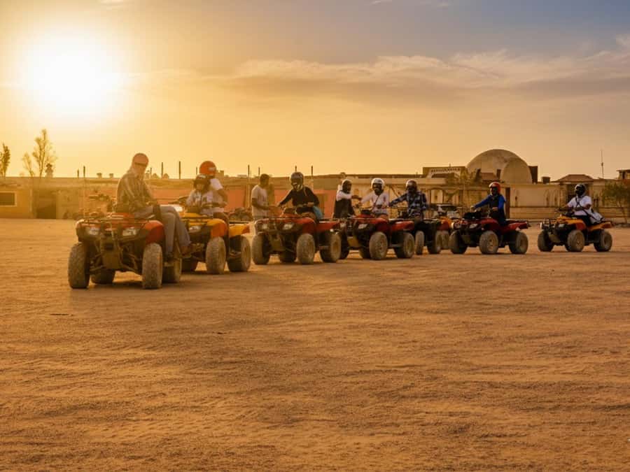 Hurghada: Desert Quad Bike Camel Ride with Optional GoPro - Two hours of quad biking for a very small price
