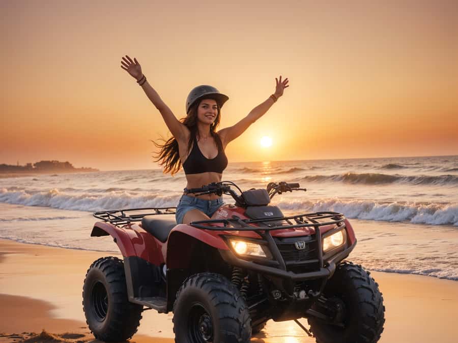 Hurghada: Desert Quad Bike Camel Ride with Optional GoPro - Safety briefing, helmets, and choosing your pace