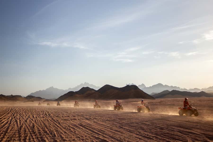 Hurghada: Desert Quad Bike Camel Ride with Optional GoPro - Sunrise, horse riding, and the early option