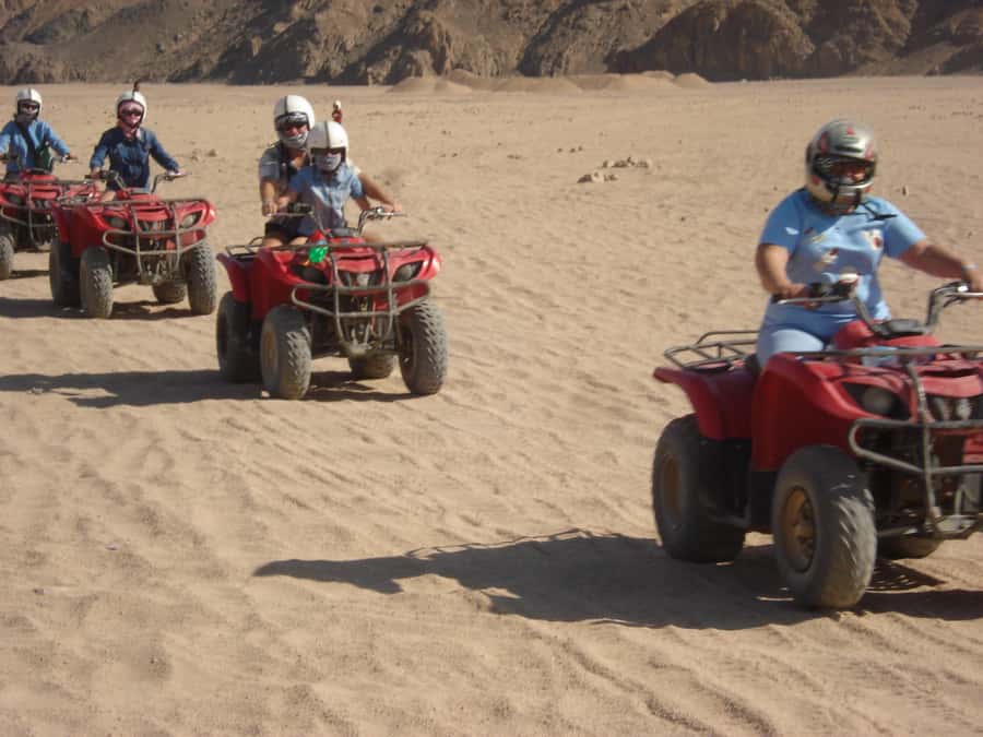 Hurghada: Egypt Quad Bike Safari Excursion Hurghada - Thirty minutes on a quad and a 13-kilometer desert route
