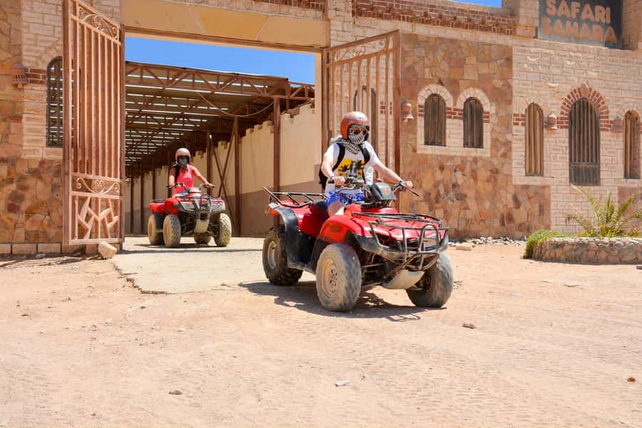 Hurghada: Full-Day Quad & Camel Ride, Stargazing, & Dinner - Getting from the Red Sea hotels to the quad base
