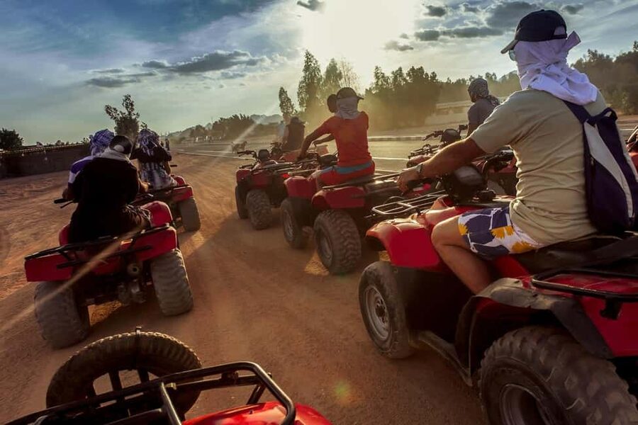 Hurghada: Mega Jeep safari, ATV & Bedouin vibe, and Dinner - Buggy and ATV rides: the main dose of speed