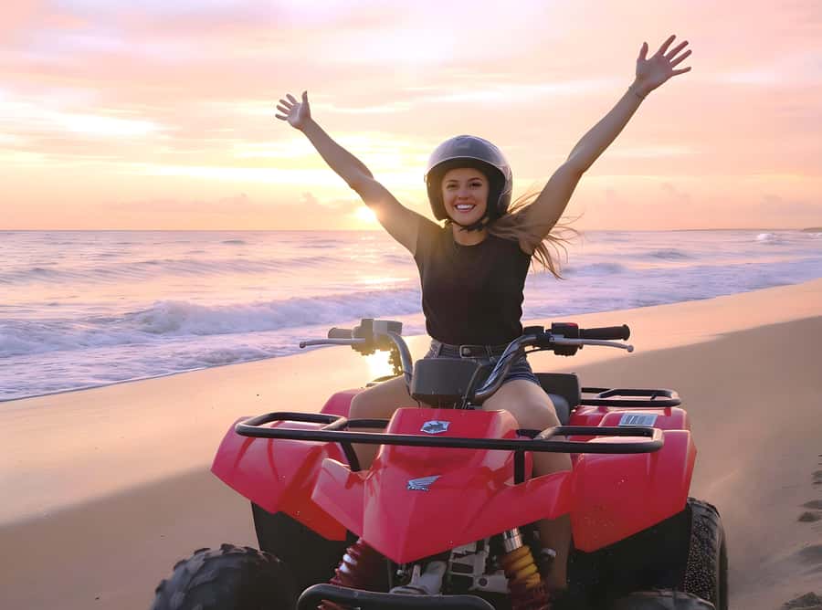 Hurghada: Morning Quad Bike & ATV Adventure Along a Red Sea - Riding out from Hurghada into the desert