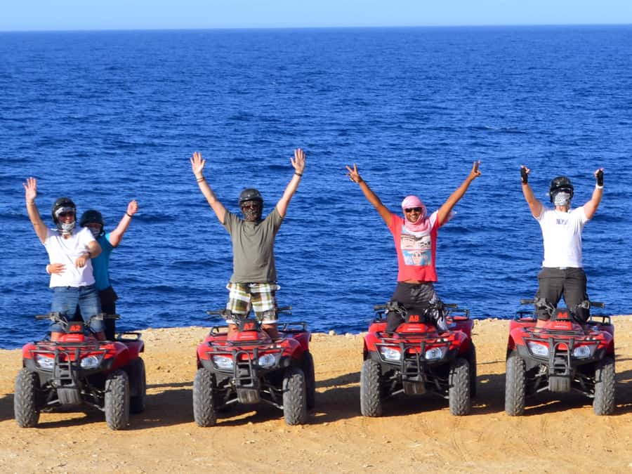 Hurghada: Morning Quad Bike & ATV Adventure Along a Red Sea - Sunset dinner and stargazing add a different mood