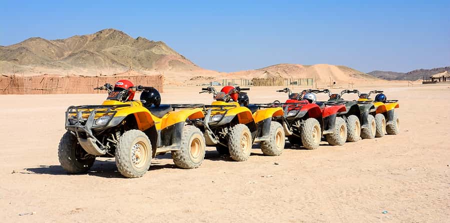 Hurghada: Morning Quad Bike Tour, Camel Ride and Transfer - The camel ride is brief by design