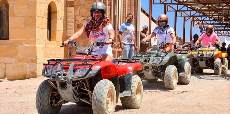 Hurghada: Morning Quad Bike Tour, Camel Ride and Transfer - Sunrise breakfast or a cooler morning start