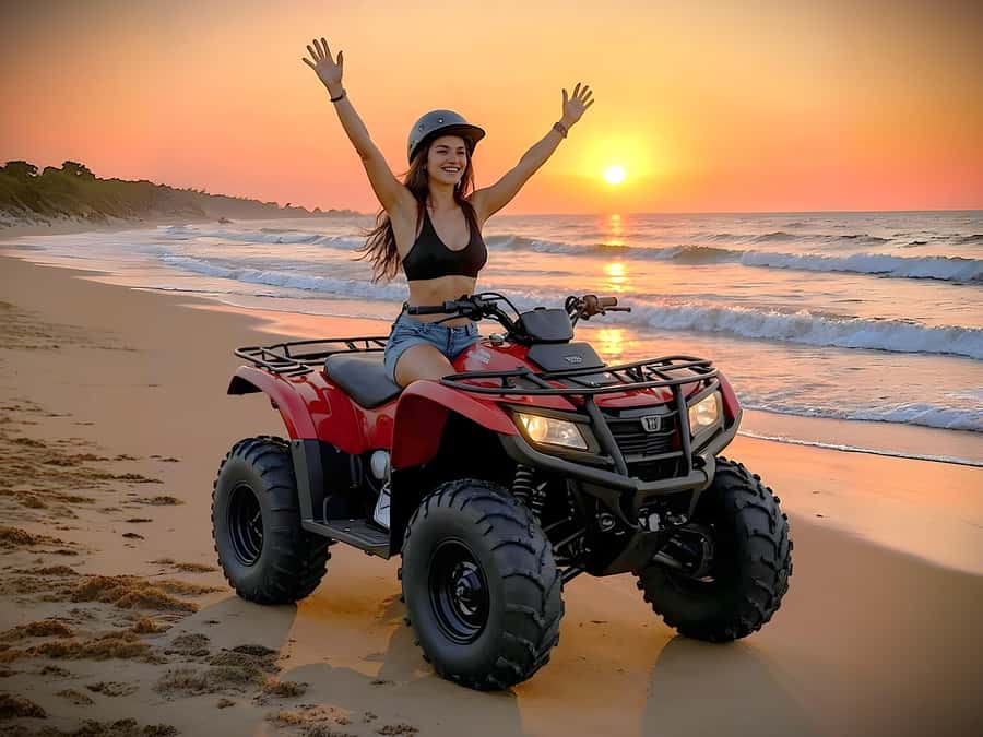Hurghada Quad & ATV Ride with Camel, Desert Vibes & Sea View - Safety checks, helmets, and group pace