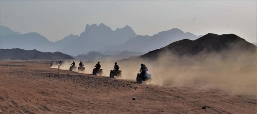 Hurghada: Quad Bike and Camel Ride with Dinner and Show - The desert ride is the main attraction