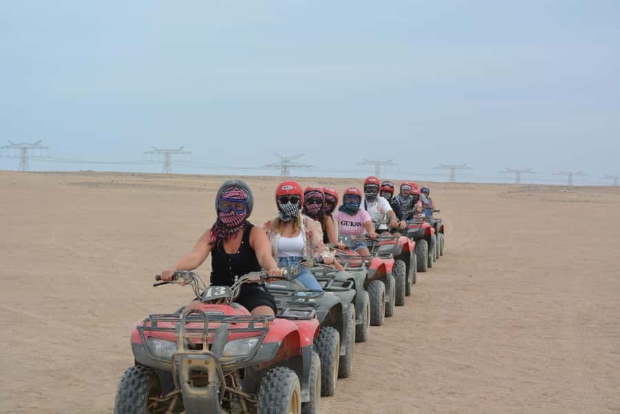 Hurghada: Quad Bike, Buggy, and Camel Ride & Bedouin Village - Safety, comfort, and who should book